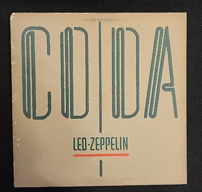Coda [LP] Led Zeppelin 1982 Vintage Rock Vinyl Record SWAN SONG • $9.99