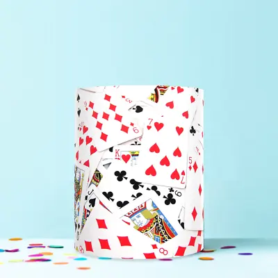 Playing Cards Wrap Around Edible Cake Topper Icing Sheet Decoration Wr52 • £15.99