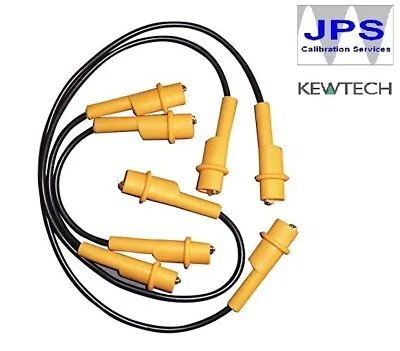 Kewtech JUMPLD1 Jump Leads For Insulation & R1+R2 Testing Set Of 4 JPST041 • £19.90