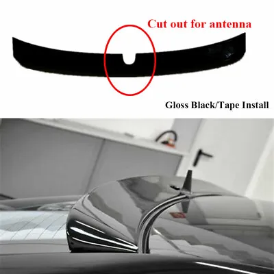 Painted Black Rear Roof Spoiler Wing Fit For Mercedes-Benz E W211 03-09 • $59.23