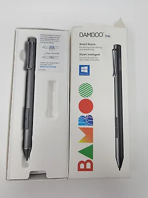 Wacom Bamboo Ink Smart Stylus Pen 2nd Gen- Gray • $17.99