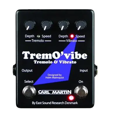 Carl Martin CM0006 TremO'vibe Guitar Tremolo Effect Pedal FREE SHIPPING • $339