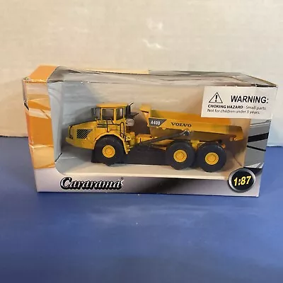 Cararama Volvo A40D Articulated Quarry Dump Truck 810-002  1/87 HO Scale • $11.99