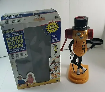 Vintage Planters Mr Peanut Peanut Butter Maker 1995 No 222 Complete In Box • $33.99