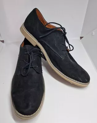 H&M Mens Black Suede Shoes Size Eu 44. /@@/ • £19