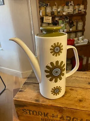 Vintage J & G Meakin Galaxy Tall Coffee Pot – Retro! – • £14.99