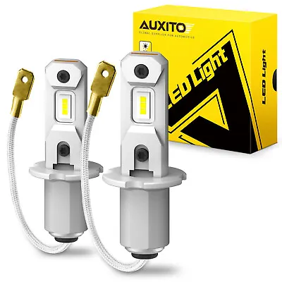 AUXITO H3 LED Headlight 100W 10000LM Fog Light Bulb 6500K White Driving DRL Lamp • $24.99