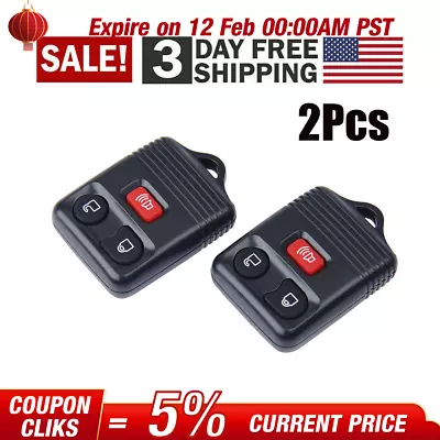 Keyless Entry Car Remote Control Key Fob Transmitter Alarm For Ford F150 F250 X2 • $5.99