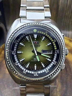 Watch Orient KING DIVER Automatic Watch KD 21J Original Japan Dial KD #4330 • $189