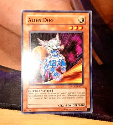 ALIEN DOG RGBT-EN033 COMMON YuGiOh Card Unlimited Edition • £2