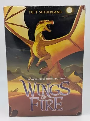 Wings Of Fire Boxset Paperback Books 1-5 Tui T. Sutherland Scholastic NEW SEALED • $24.99