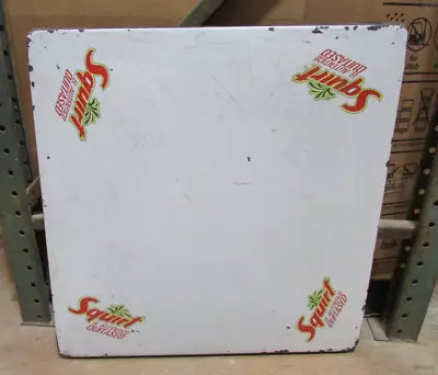 Squirt Metal Table Porcelain Top #16-Mexican-Restaurant Bar-30x30-Vintage-Soda • $149.97