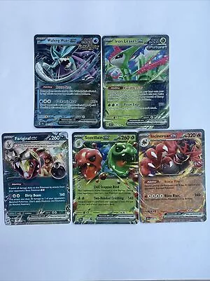 Lot Of 5 Pokémon EX V And Vmax Cards • $1.25