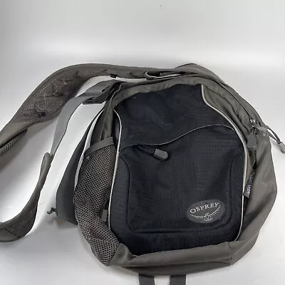 Osprey Veer Shoulder Bag Backpack Grey And Black • $28