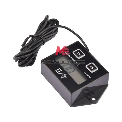 Digital RPM Tach Hour Meter Tachometer Gauge For Motorcycle Dirt Bike LCD • $13.18