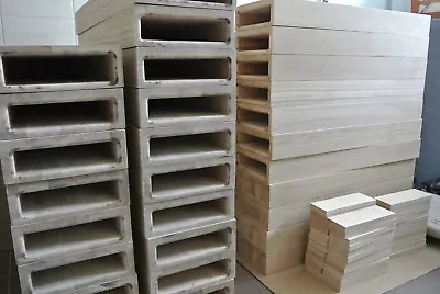 £2900 • Buy European Oak Stair Treads For Floating Staircase - Bespoke Sizes - TOP QUALITY