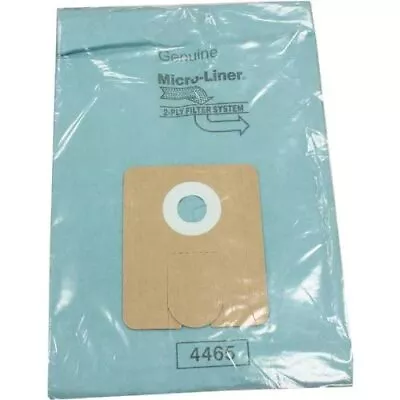 MasterCraft 4465 Micron Vacuum Cleaner Bags / 5 Pack - Generic W/Dust Seal • $20.75