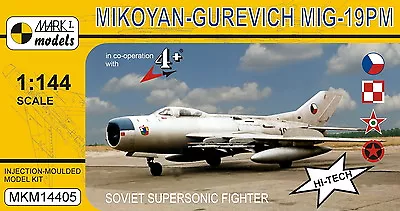 Mark I Models 1/144 Mikoyan MiG-19PM Farmer E Model Kit • $15.50