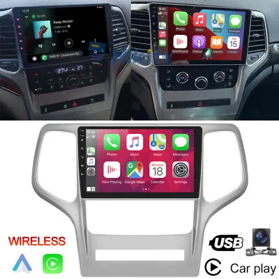 For Jeep Grand Cherokee 2011-2013 Android 11 Apple Carplay Radio Stereo GPS Navi • $196.99