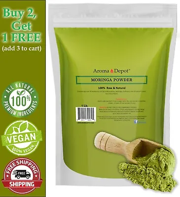 1 Lb. Moringa Powder Oleifera Leaf 100% Pure Natural  Superfood Gluten Free • $15.95