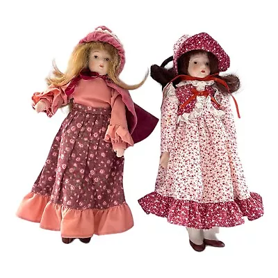 2 Vintage Russ Berrie Months To Remember Dolls September #1593 & November #1595 • $12