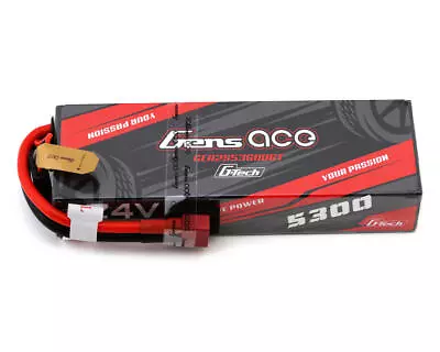 Gens Ace G-Tech Smart 2S LiPo Battery 60C (7.4V/5300mAh) W/T-Style Connector • $47.49