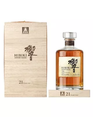 Hibiki 21yo 100th Anniversary Blended Japanese Whisky 700ml • $9900