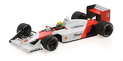 Minichamps 1:18 Scale Mclaren Honda MP4 4 Ayrton Senna Winner 1988 Japanese GP • £200.40