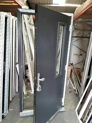 Composite Front Electric Door & UPVC Frame In Anthracite W 1010mmX H 2064mm New • £699