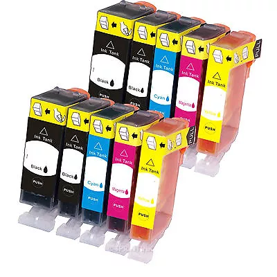 Set Of 10 CLI-226 PGI-225 Ink Combo For Canon PIXMA MG5120 MG5220 MG5320 MG6120 • $12.88