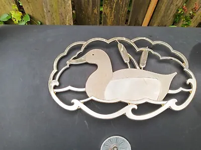 Vintage Silver Tone Duck Trivet Collectible  • $13.90