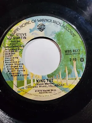 ''King Tut'' By Steve Martin 45 RPM 1978 VG F55 • $9.90