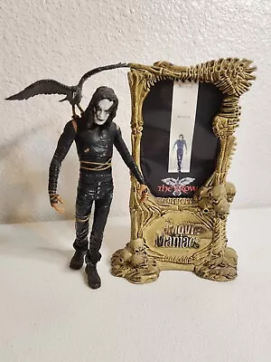 The Crow 1999 Eric Draven McFarlane Toys Movie Maniacs Figure VG Fast Ship • $21