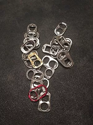 Collection Of 25 Can Ring Pulls Perfect For Double Hanging Clothes See Pics • £1.20