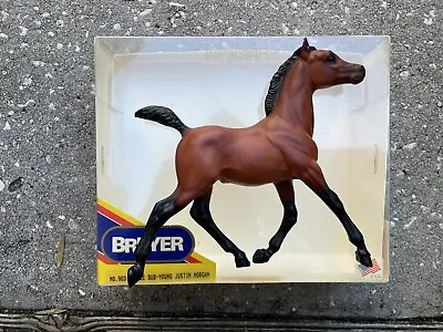 Retired Breyer Horse #903 Little Bub Young Justin Morgan Bay Running Foal Box • $22