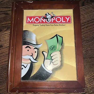 Monopoly Vintage Game Collection 2005 Wooden Book Edition - Complete VG Cond • $27.99