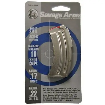 Savage Arms Magazine-Mark II/501/504/900 Series .22LR/.17 MACH2-10 Round-90008 • $31.94