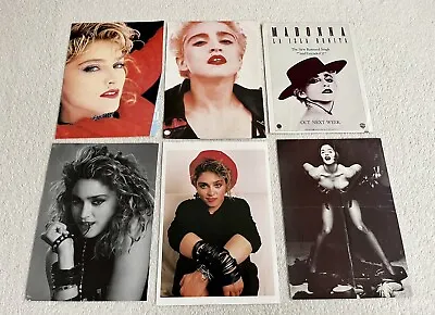 MADONNA Clip Collection Posters Music Magazines Vintage Rare 1980s 1990s • $15