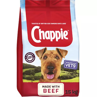 Chappie Complete Beef & Wholegrain Dry Dog Food - 15kg • £38.78