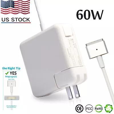 For Apple Macbook Pro 13  2013  2014 2015 AC Power Adapter Battery Charger 60W • $14.89