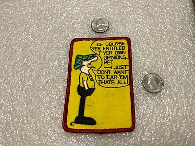 Vintage Andy Capp Patch Reg Smythe Comic Strip • $18