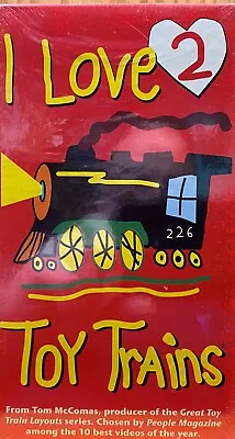 TM Books & Video  I Love Toy Trains  Part 2 VHS Tape Factory Sealed  LAST ONE!!! • $12.95