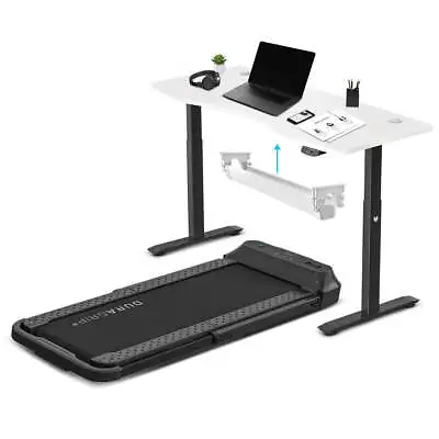 $2378 • Buy Lifespan Fitness V-FOLD Treadmill With ErgoDesk Automatic Standing Desk 1500mm I