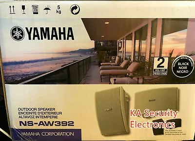 Yamaha Outdoor Speakers NS-AW392 All  Weather  Home Outdoor Audio With Brackets • $380