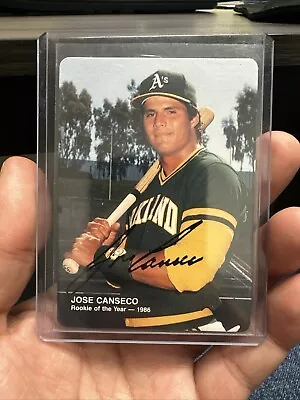 1986 Jose Canseco Mothers Cookies #33 Oakland Athletics  • $49.99