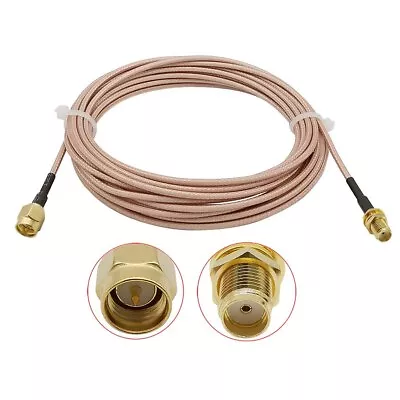 £3.29 • Buy 15cm To 3m SMA Male To SMA Female Connector Pigtail Antenna Cable RG316 Cable UK