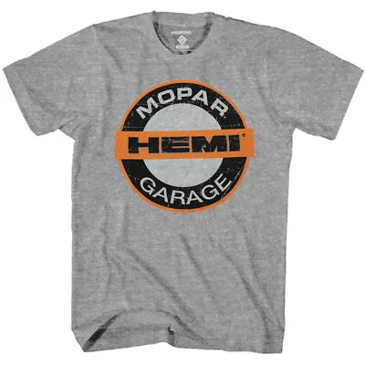 Mopar Hemi Garage Distressed Logo T-Shirt • $19.99