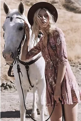 $90 • Buy Spell & The Gypsy Collective Rosa 90's Dress Blush BNWT Size XXS 🌟🌟🌟