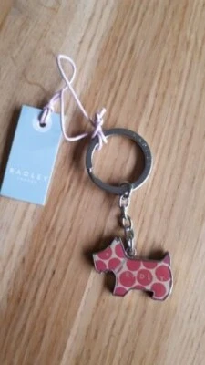 £8.50 • Buy Radley Metal Dog Key Ring/Tag/Bag Charm - NEW