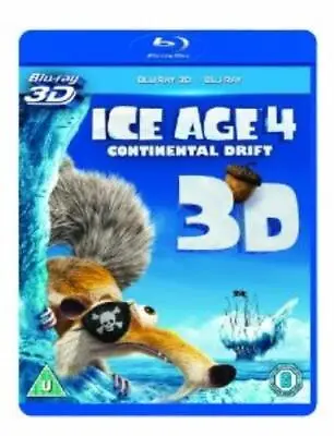 Ice Age: Continental Drift Blu-ray (2013) Steve Martino Cert U Amazing Value • £2.48